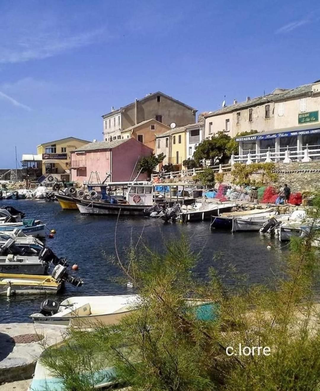 Porteo - Les Terrasses Du Port Centuri Bagian luar foto